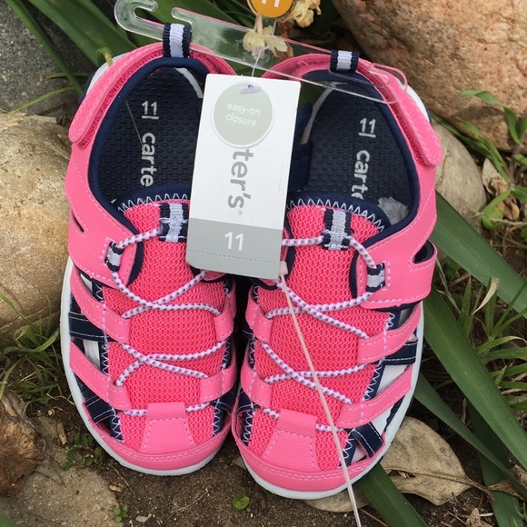 Carter's Other - Carter’s Girls Pink & Blue Water Sandals